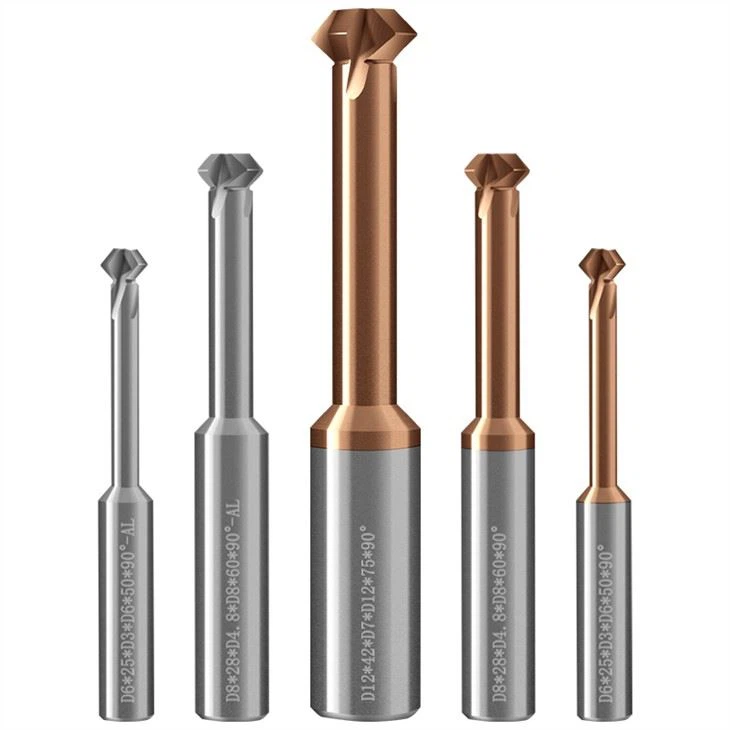 Torwyr Chamfering Solet Carbide Up And Down, Offer Chamfering 60 ° / 90 °